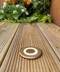 LYNX Decklight 56mm 1-Pack Brons 12V IP67