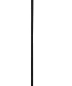 LÄZA Golvlampa 132cm Svart/Mässing