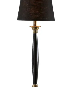 MADISON Lampfot 55cm Svart/Antikmässing