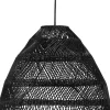 MAJA Takskärm 45,5cm Wicker Svart