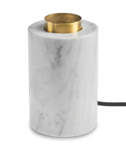 MARBLE Lampfot E27 14cm Vit