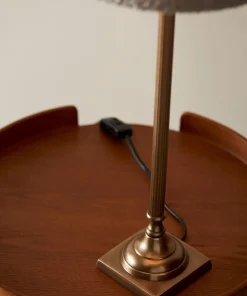 MARGOT Lampfot E27 41cm Antikmässing