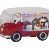 MERRYVILLE Panorama Folkbuss 21cm Röd