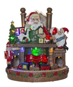 MERRYVILLE Panorama Juldekoration Batteri 25cm