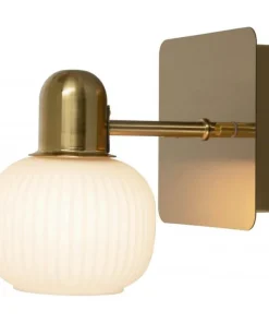 MESSINA Vägglampa 17,5cm Krom/Opalvit IP44