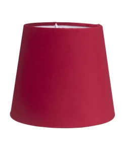 MIA Lampskärm 24/18cm Sammet Klarröd