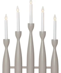 MIDJA 2.0 Ljusstake 5L 47cm Beige