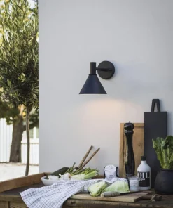 MINITRIPP Fasadlampa 30cm Svart