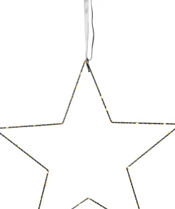 MIRA Hängande dekoration 45cm Svart