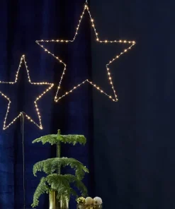 MIRA Hängande dekoration 70cm 80LED Svart