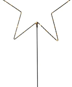 MIRA Stjärna på fot 65cm 40LED Svart