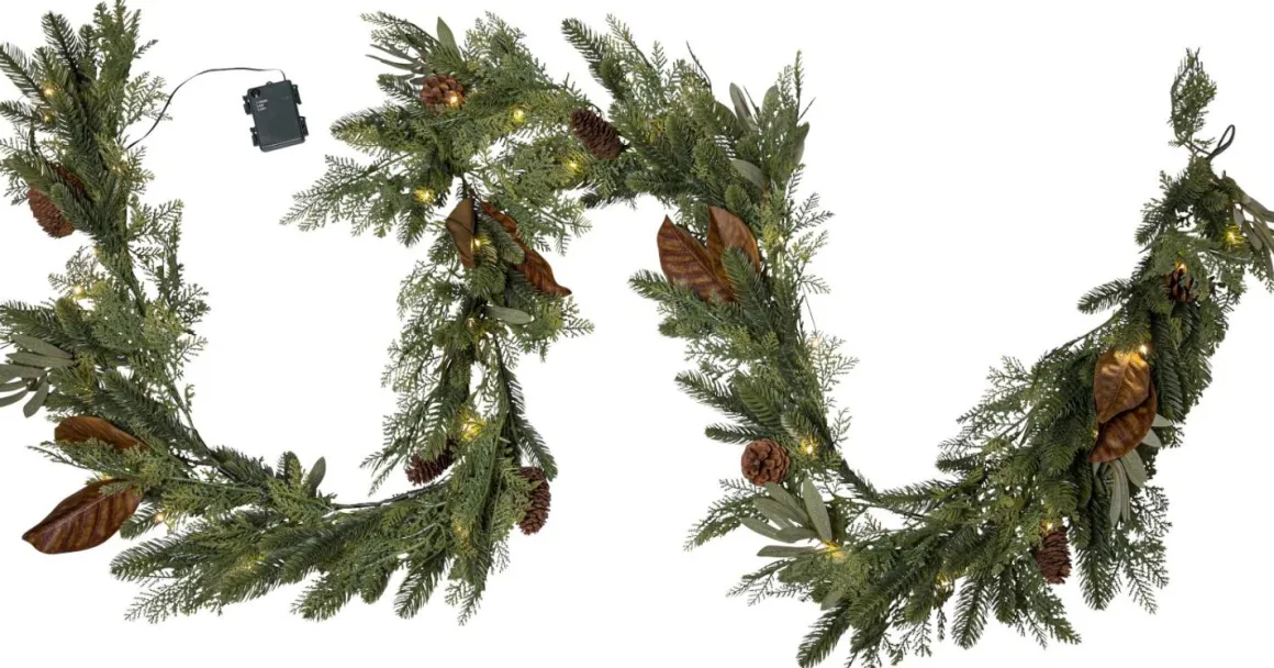 MIXI Girland Batteri 280cm 30LED Grön