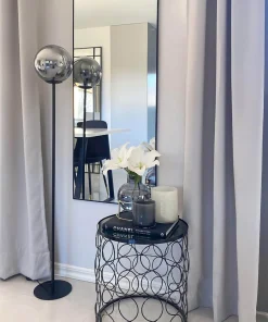 MOLEKYL Golvlampa 130cm Svart/Rökgrå
