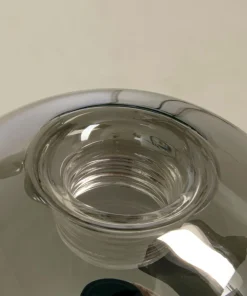MOLEKYL Taklampa Rund 50cm Svart/Rökgrå