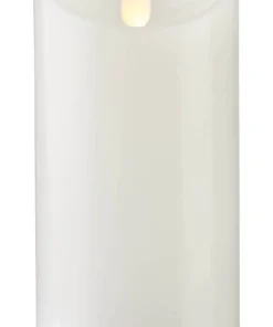 M-TWINKLE LED Blockljus 15cm Vit