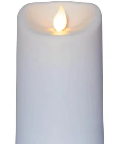 M-TWINKLE LED Blockljus Plast 12,5cm Vit