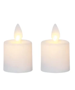M-TWINKLE LED Ljus 2-pack 6cm Vit