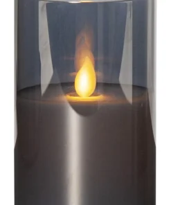 M-TWINKLE LED-Blockljus 12,5cm Svart