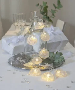NACY Batterislinga Snäckskal 10L 1,35m Pearl