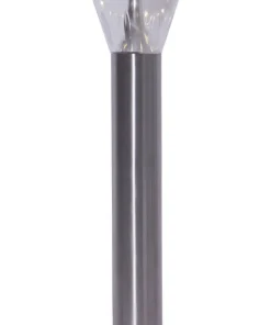 NARONA Solcells-pollare 50cm Silver