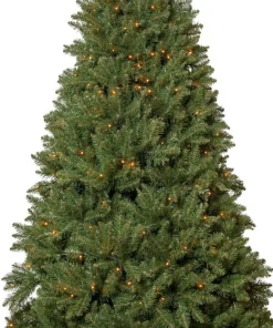 NARVIK Julgran 210cm 300LED Extra varmvit/Grön IP44