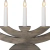 NAVIDA Ljusstake 5L 42cm Brun
