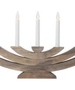 NAVIDA Ljusstake 7L 60cm Brun