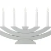 NAVIDA Ljusstake 7L 60cm Grå