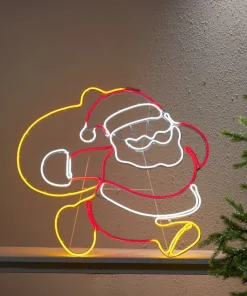 NEOLED Siluett Tomte 768LED 77cm Flerfärgad IP44