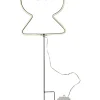 NEONANGEL Utomhusdekoration Batteri 65cm Vit IP44