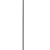 NEW AUGUST Golvlampa 140cm Svart/Opalvit