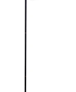 NEW HAVEN Golvlampa 145cm Antiksvart/Guld