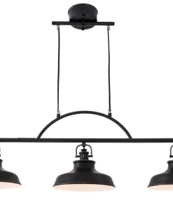 NEW HAVEN Takpendel 96cm Antiksvart/Guld
