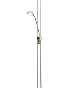 NICE Golvlampa Uplight Dimbar 179cm Stål