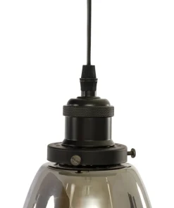 NIKI Fönsterlampa 14cm Svart/Rökfärgad
