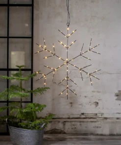 NIVA Hängande dekoration 56cm Svart