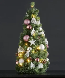 NOEL Dekorationsgran 40LED 65cm Grön