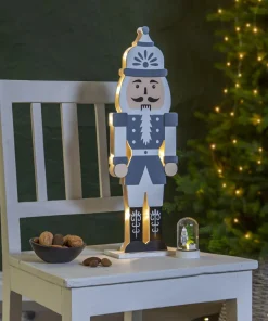 NUTCRACKER Batteridekoration 52cm Flerfärgad