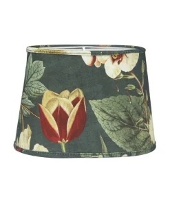 OMERA Lampskärm 23/19cm Mönstrad Botany Grön