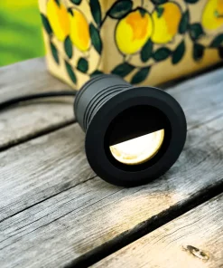 ONYX Markspot 8cm 12V Svart IP65