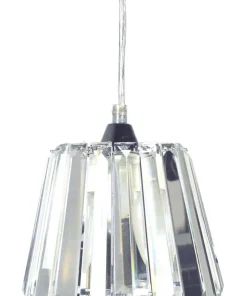 ORIVA Fönsterlampa Kristall K5 14cm Krom IP20