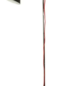 ORIVA Golvlampa Metall 165cm Svart/Krom IP20