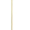 ORIVA Golvlampa MiniGU10 145cm Borstad mässing