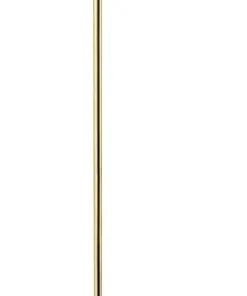ORIVA Golvlampa MiniGU10 145cm Borstad mässing