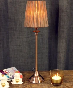 ORIVA Lampfot 39cm Koppar