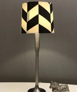 ORIVA Lampfot 45cm Svart Nickel