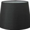 ORIVA Lampskärm Linne 25cm Svart