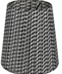 ORIVA Lampskärm Organza 14,5cm Svartrandig