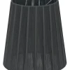 ORIVA Lampskärm Organza 17cm Svart ränder