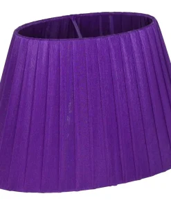 ORIVA Lampskärm Oval Organza 14/22cm Lila